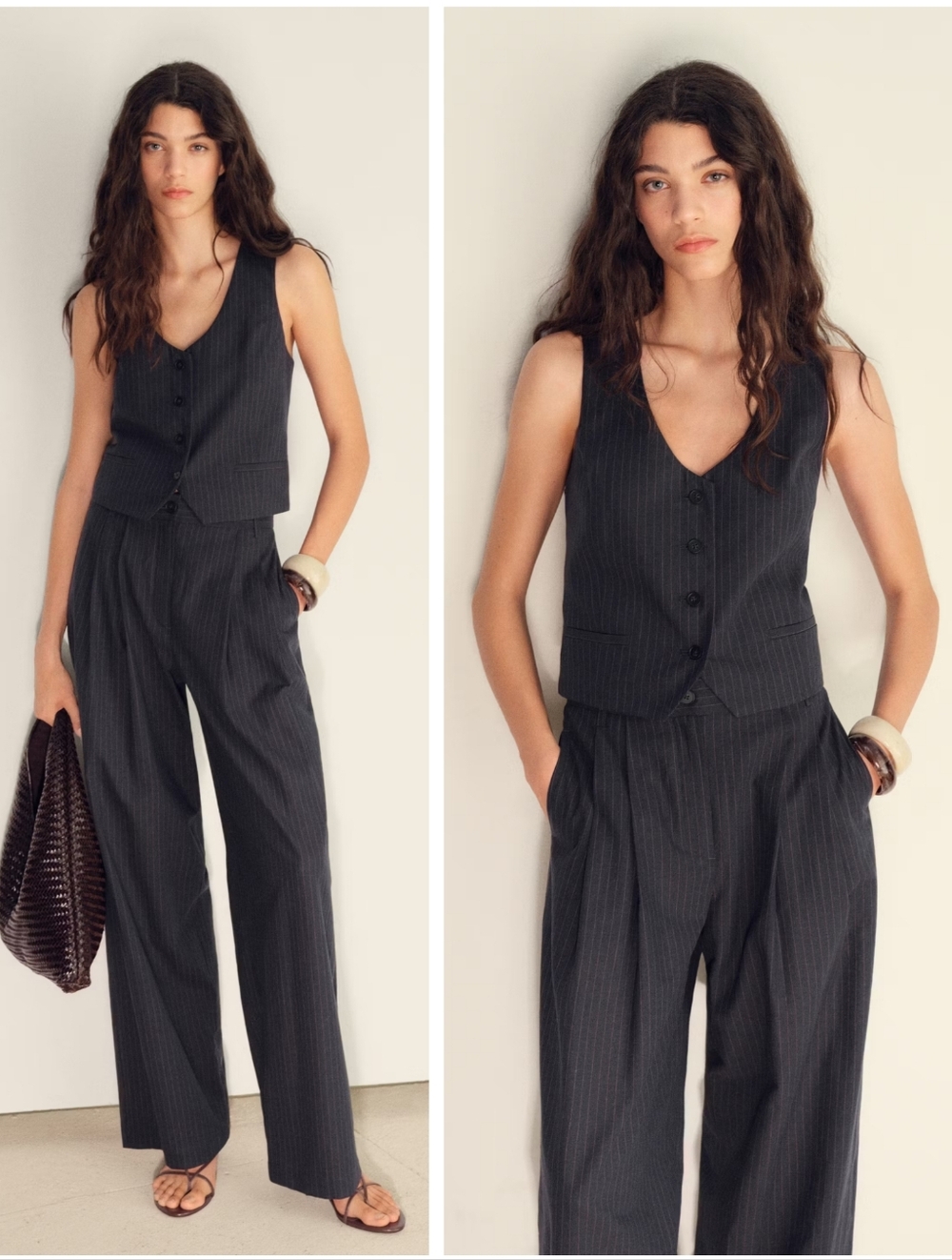 MANGO Linen Blend Outfit